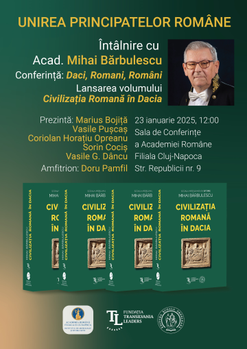 Întâlnire cu acad. Mihai Bărbulescu și lansare de carte